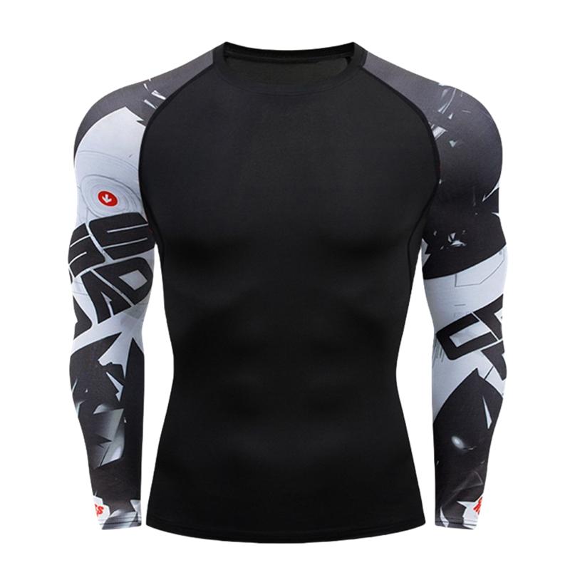 Cody Lundin Men's Compression Gym Wear Swim T Shirt Wholesale Men Gym Wear Slim Fit Rash Guard Compression T Shirt