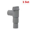PVC Pool Filter Pump Adapter  32mm Ground Pool Adapter Leak Proof Replacement for Outdoor Equipment Parts