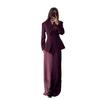 2025 Fall Women's V-Neck Long-Sleeve Cardigan and Pants Set