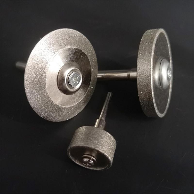 Diamond Grinding Wheel Drill Bit Multiuse High Hardness Carving Sanding Bit for Precious Stone Tungsten Steel Practical Tool