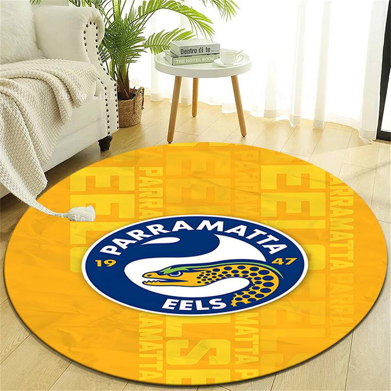 1pc Football Team (20) Design Printed Area Round Carpet for Bedroom Living Room Home Decor Rugs Mat Non Slip Mat Rug for Bedside