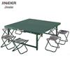 Jimeier Outdoor Folding Steel Table