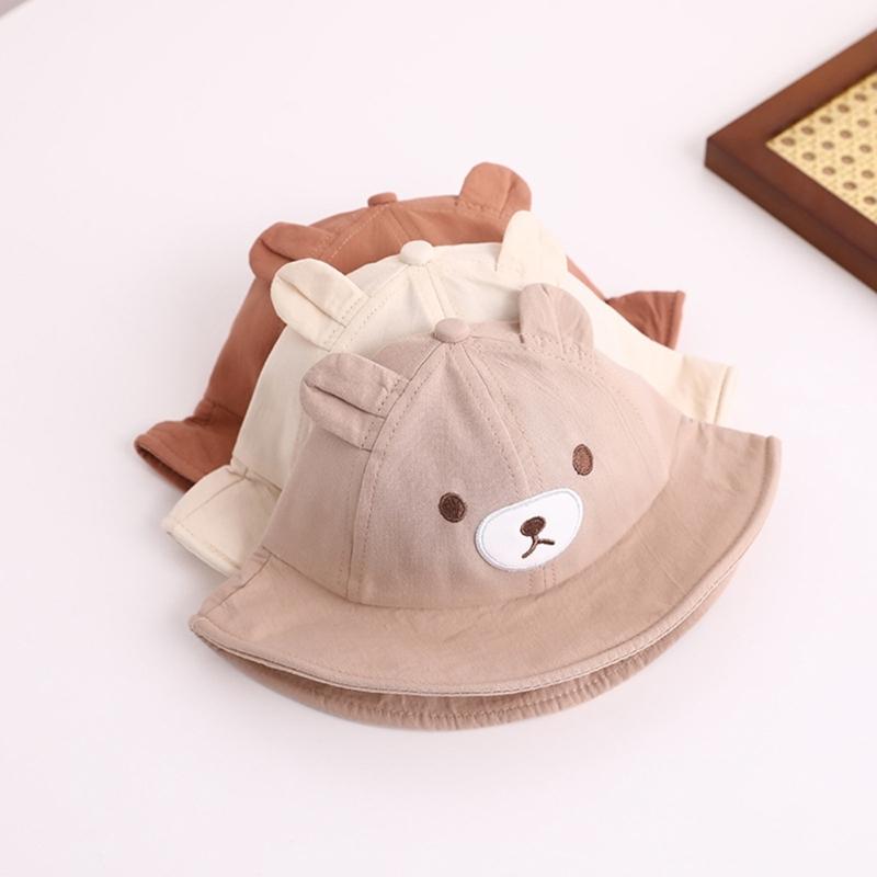 Baby Fisherman Hat Wide Brimmed Bucket Hat for Toddler Girls Boys Sun-proof Infant Sun Hat Floppy Caps Baby Accessories