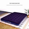 Thick Outdoor Inflatable Bed - Single/Double Flocked Camping Air Mattress