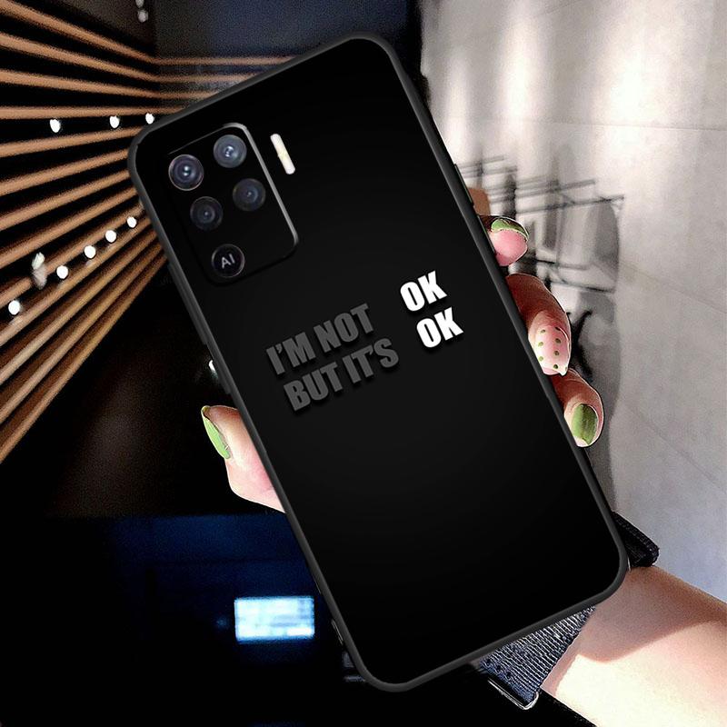

Sad depression Black Word Case For Oppo A17 A57 A77 A76 A16 A96 A18 A60 A80 A40 A38 A58 A78 A98 A94 A74 A54 A15 A5 Pro OPPO A94 5G