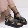 Sexy Women Lace Socks Sweet Fishnet Socks Fashion Transparent Thin Socks  Ladies