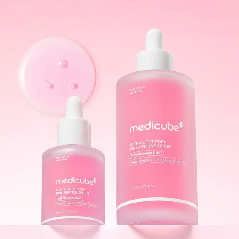 [medicube] Ultra Light PDRN Pink Peptide Serum 30ml/110ml