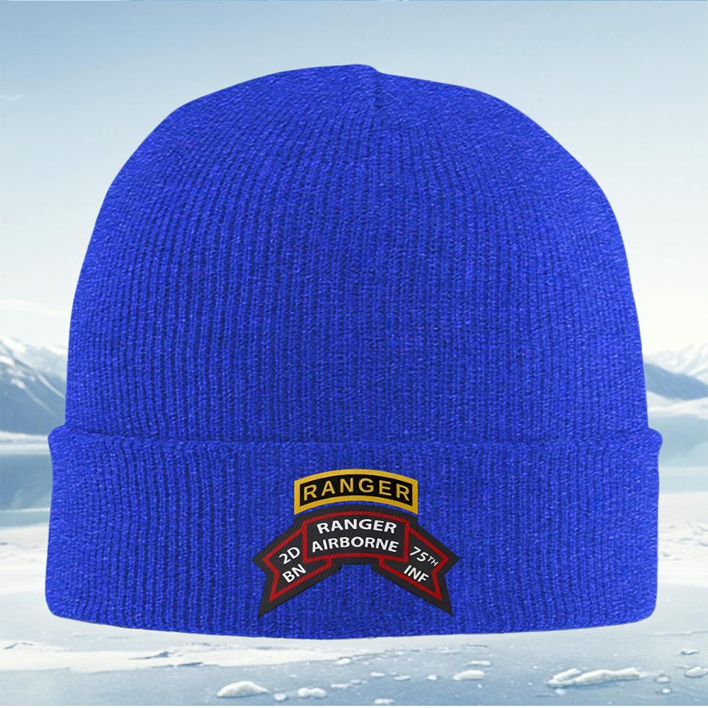 RANGER AIRBORNE INFANTRY BN PATCH Men Women Unisex Knitted Hat Beanie Pullover Cap Winter Thermal Warm Christmas Outdoor Cycling