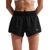Dri-Fit One Mid-Rise Solid Moisture-Wicking Sports Shorts Women Shorts DX6011-011