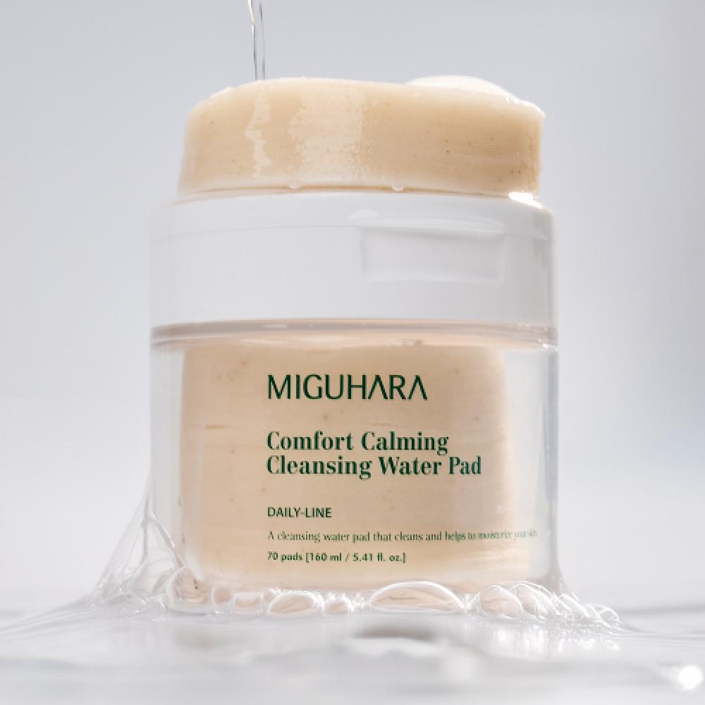 Miguhara Comfort Calming Cleansing Water Pad 70 Sheets