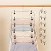 Multifunctional Non-Slip Folding Pants Hanger - Multi-Layer Wardrobe Organizer