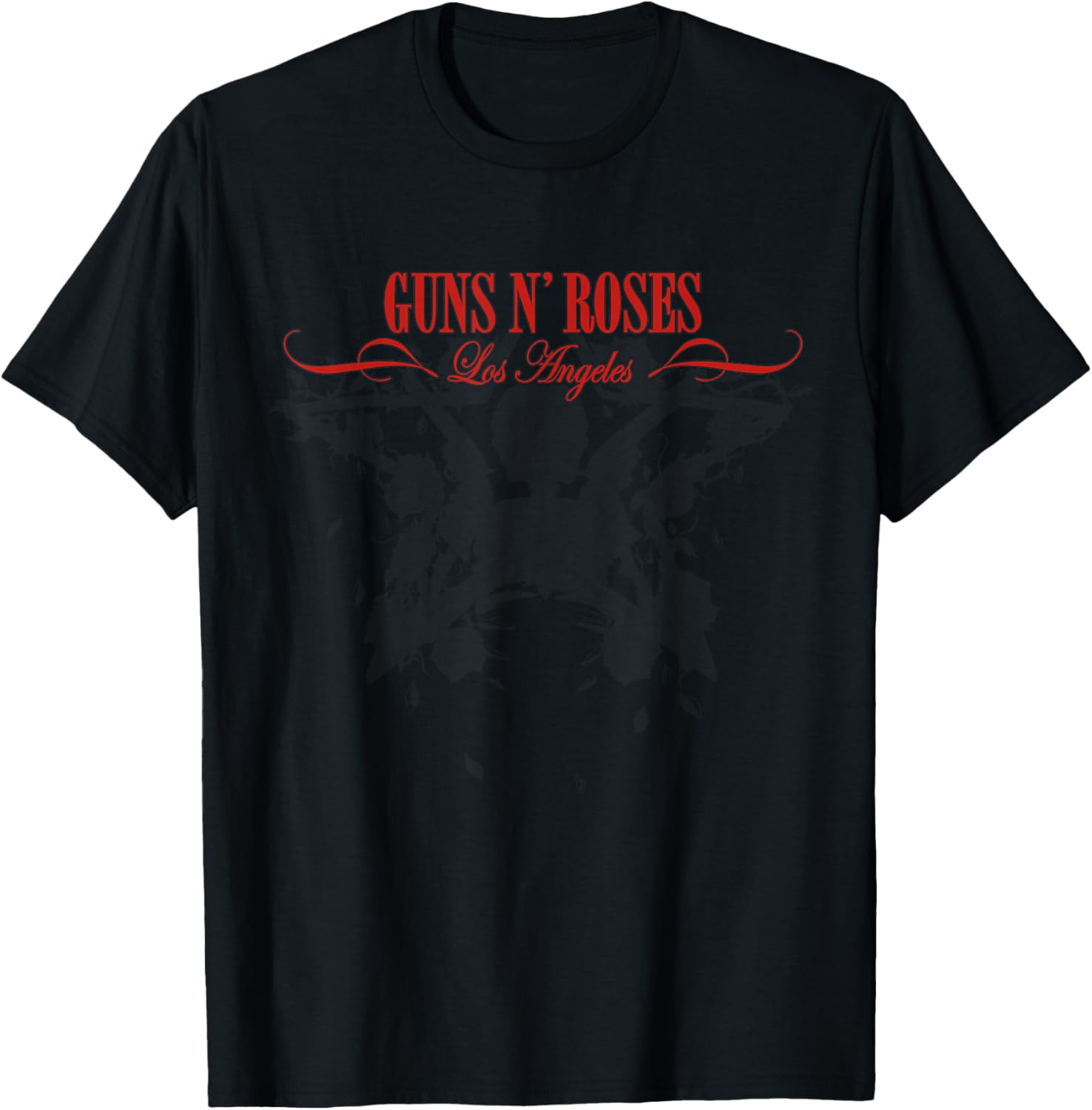 

Guns N Roses Official Los Angeles Skeleton Faded T-Shirt 5XL різнокольоровий