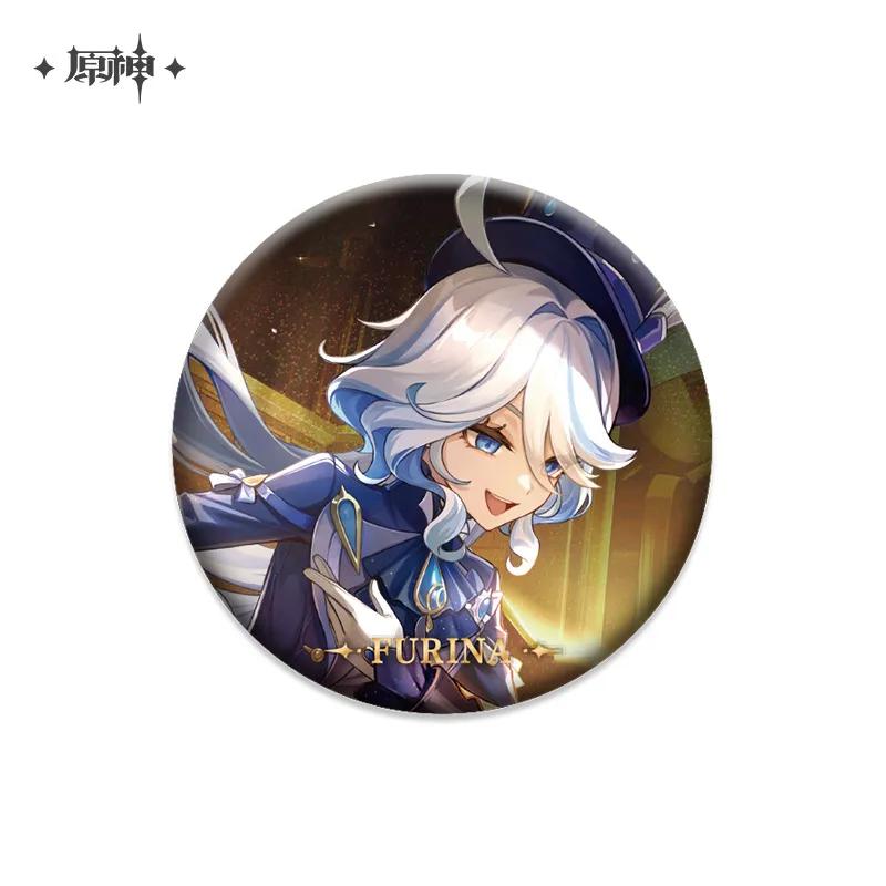 Sunsyea Genshin Impact Official Merch miHoYo Original Theme Series Badge Vol.4 Alhaitham Kaveh Furina Arlecchino