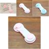 Durable Child Safety Lock Cabinet Lock Baby Refrigerator Lock Blue Pink White