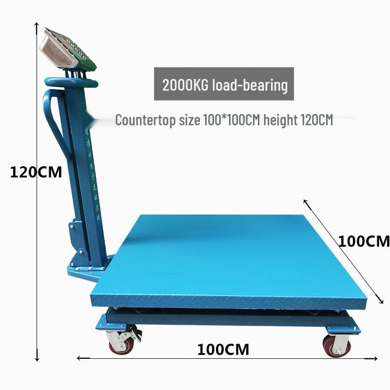 Xiuhu Hand Push Industrial Commercial Floor Scale