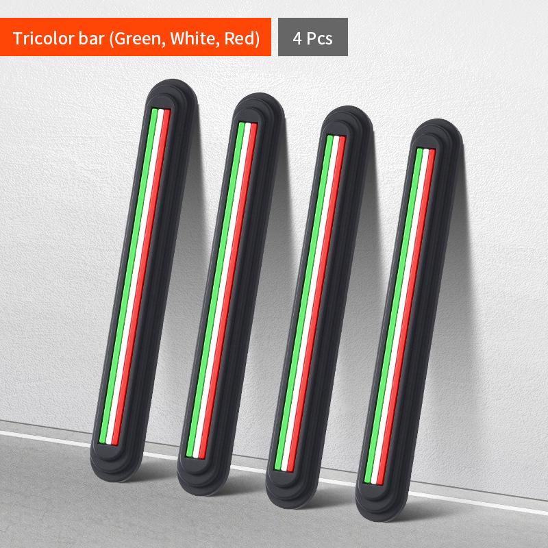 

4 шт. защитная накладка на зеркало заднего вида автомобиля, защитная кромка, защитная полоса для бампера, защитная полоса от царапин