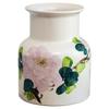 Hand-painted Peony Ceramic Vase for Hydroponic Flower Arrangement