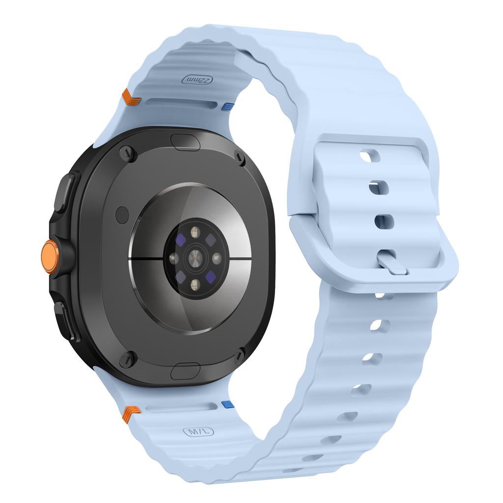 Silicone Band for Samsung Galaxy Watch 8 Classic 46mm Strap Accessories Smartwatch Rubber Bracelet for Samsung Galaxy Watch 8 44mm 40mm Strap