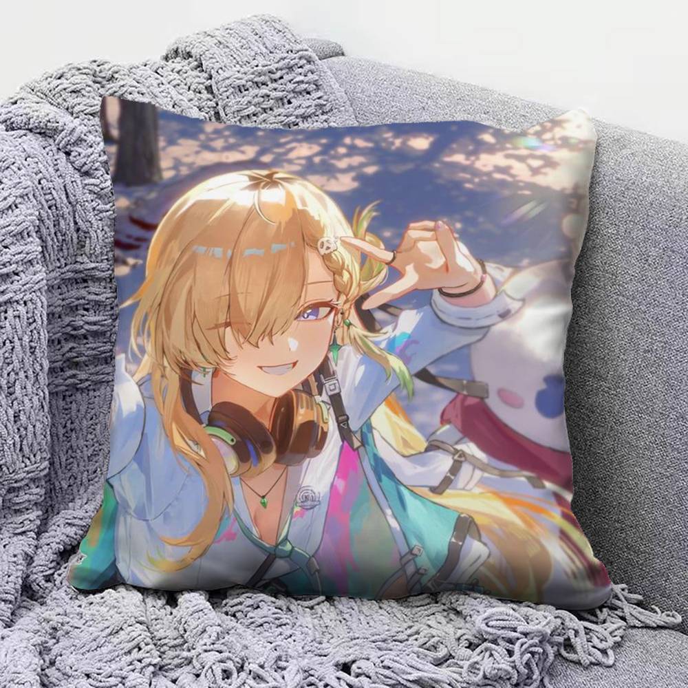 Wuthering Waves WuWa SIGRIKA Pillow Covers Home Sofa Cushion Covers and Aecorative Custom