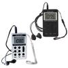 HRD-103 Digital Radio Band 1.5 Inch Rechargeable Dual LCD Display Mini Portable FM/AM