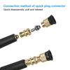 14mm To 1/4 Quick Release Connector - Pressure Washer Sprayer Snow Foam Lance Bottle Adapter Part