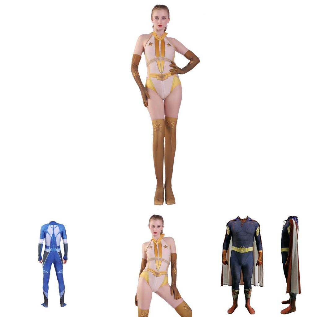 Costume Cosplay The Boys Per Adulti Bambini Homelander A-train Starlight Halloween