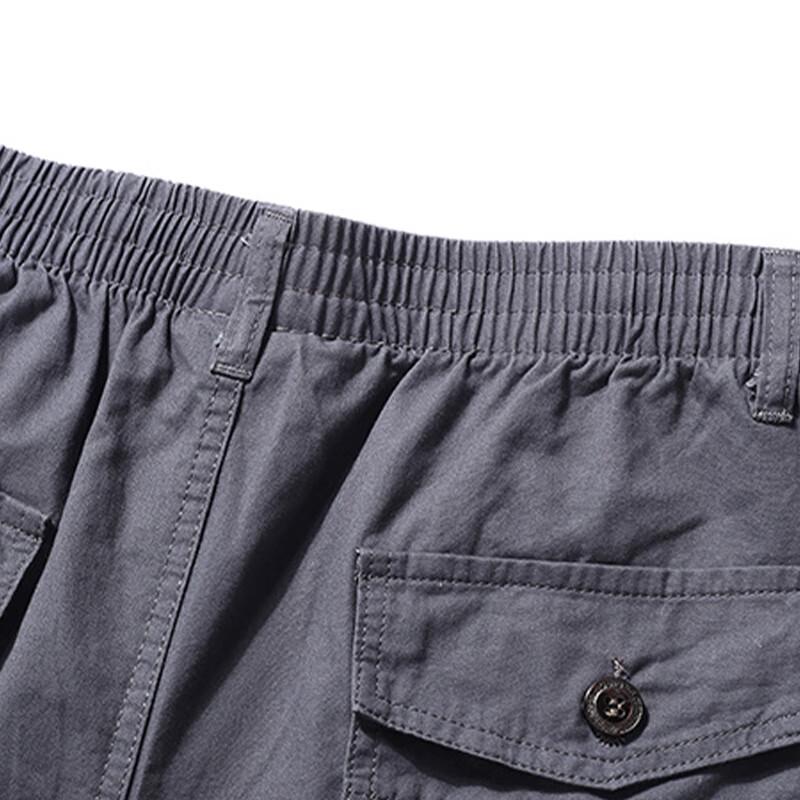 PLAYBOY Men's Breathable Casual Straight-Leg Pants