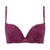 AMOSTYLE Bra Panty Swinging 00YN C70M Size Push-Up & Set, Bouquet, (Wine),