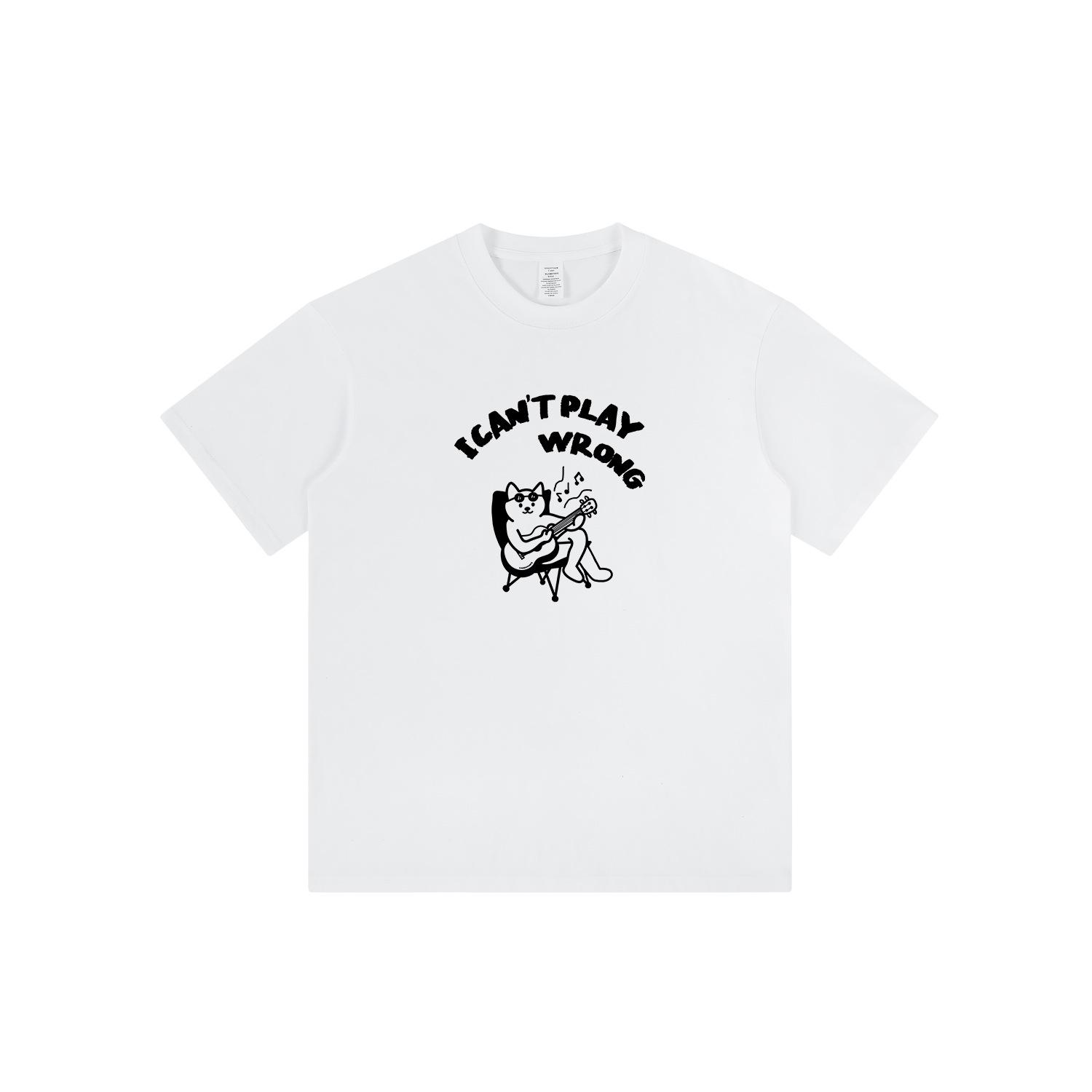 

Unisex Fun & Quirky Cat Graphic Cotton Short-Sleeve T-Shirt 3XL