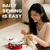 Rotating Magnetic Sewing Kit 360-Degree Rotatable Magnetic Sewing Box Multi-Layered Kit for Home Organizer Portable Sewing