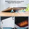 Suport reglabil pentru laptop pentru birou Ergonomic Aluminiu Pliabil Portabil Înălțătoare Suport Montură pentru Computer Notebook
