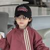 Retro Embroidered Baseball Cap Men and Women Sun Hat Spring Mid large Children's Trendy Baseball Cap Fashionable