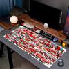 fire truck Theme Mouse Pad, Non Slip Rubber Base, Multifunctional Office & Home Decor, Perfect for Workspace Personalization.