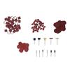 Sanding Set with Mandrels Bands Brushes Dust Removal Angle Grinder Accessory Kit