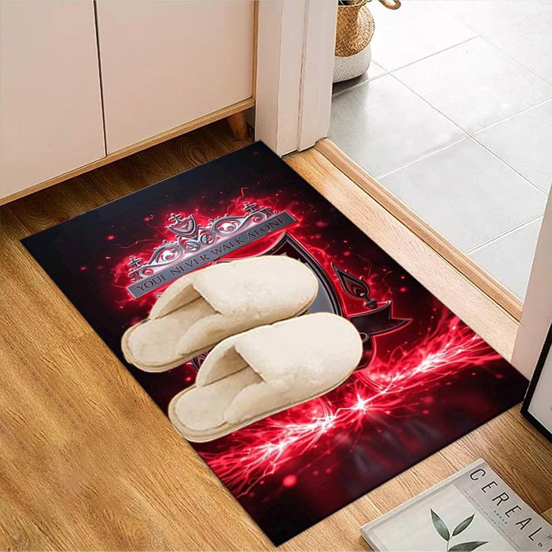 Liverpool Football Club  Rug Game Carpet, Floor Mat for Bedroom Living Room Entryway Rug, Home Decor Idea Gift for Christmas Birthday