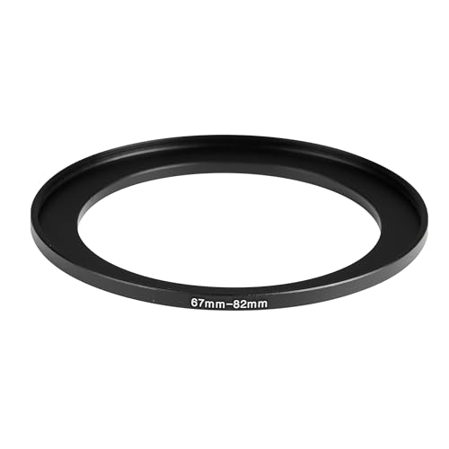 67Mm To 82mm Lens Adapter Ring Black Step Ring Suitable for UV ND CPL Filters Universal SLR Lens