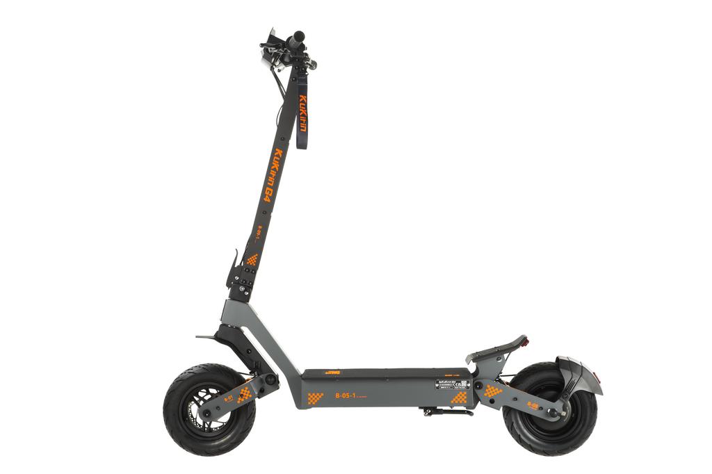 KuKirin G4 Off-Road Electric Scooter, 2000W High Power Brushless Motor, 60V 20Ah Large Battery, 75KM Long Range, 11 Inch, Smart Cool Light System