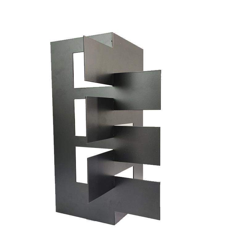 

Современный минималистский белый металлический трехмерный полый экран геометрические орнаменты гостиная модель комната искусство настольные украшения