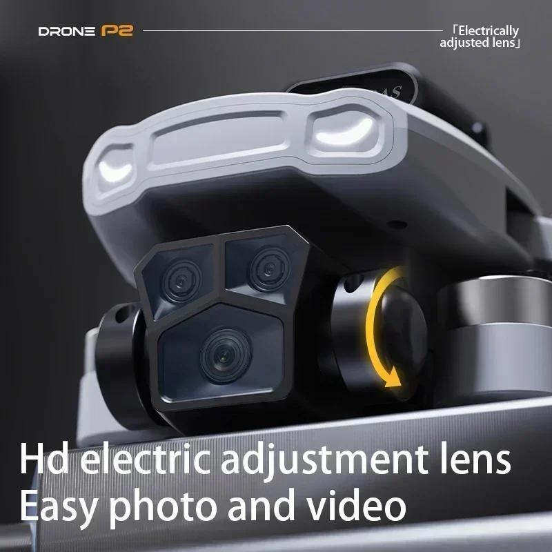 2025 P2 Mini Drone 8K Profesional 4K HD Camera Obstacle Avoidance Aerial Photography 5G 10Km Foldable Quadcopter Toys Gifts