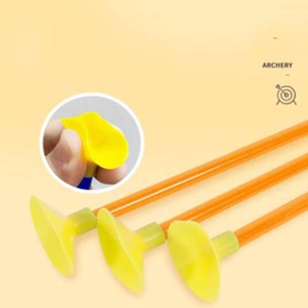Sport Mini Bow Finger Model Suction Cup 3D Printed Carrot Toy Bow and arrow Toy Set  Children