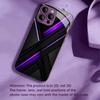 Electroplated Silver Tempered Glass Phone Case for iPhone Case for 11/12/13/14/15/16/17 Pro MAX