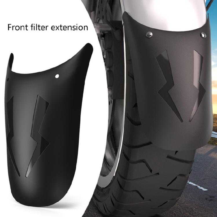 Motorcycle Front Wheel Extension Mudguard Fit for All Bikes Splash Guard Mudguard Extension for Improved Bike Aesthetics