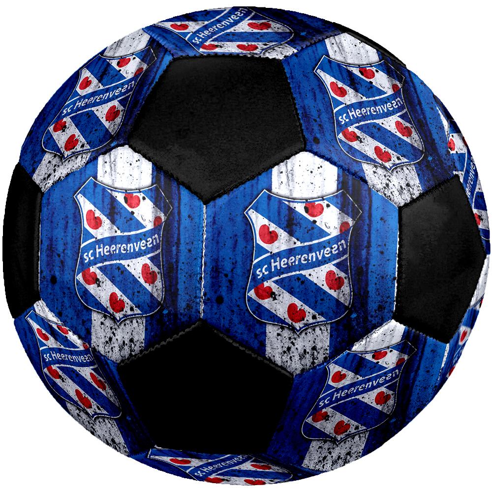 GRÖSSE 5 SC Heerenveen Fußball Bunt Alle Altersgruppen Maschinengenäht PVC Wettkampfbereit Langlebig Hoher Rückprall