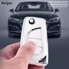 Tpu Car Folding Key Case Protection Shell For Toyota Corolla Camry Avensis Prado Fortuner Rav4 Chr Vios Highlander Keyless Cover