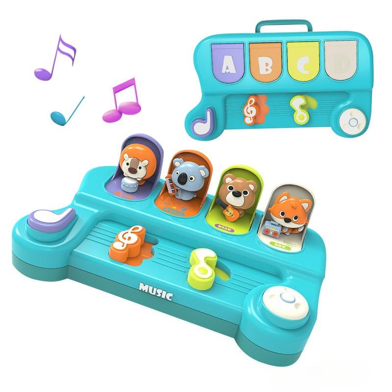 

Toddler Toy Sets Note Causal Relationship Music Hide Seek Pop-Up Switch Box Babys Montessori Early Education Tactile Birthday Gifts