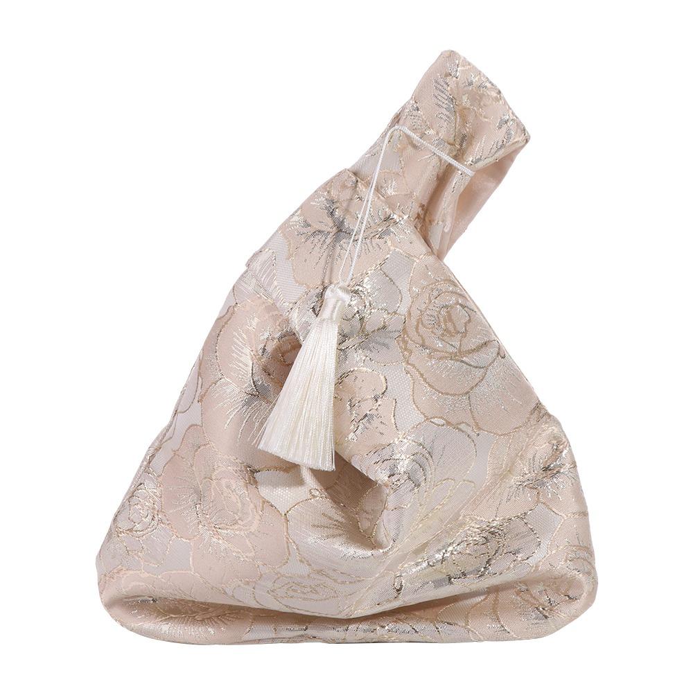 

Pendant Lunch Bag Girls Storage Bags Small Item Pouch Cheongsam Accessories New Chinese Style Handbag Tassel Knot Wrist Bag