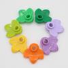 100pcs MOC 32607 Plant Plate Round 1x1 Leaves Pumpkin Tree DIY Enlighten Building Bricks Compatible Children Diy Bricks Toy