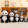 Adorable Panda Plush Toy Cuddly Stuffed Animal Pillow Soft Short Plush Pp Cotton