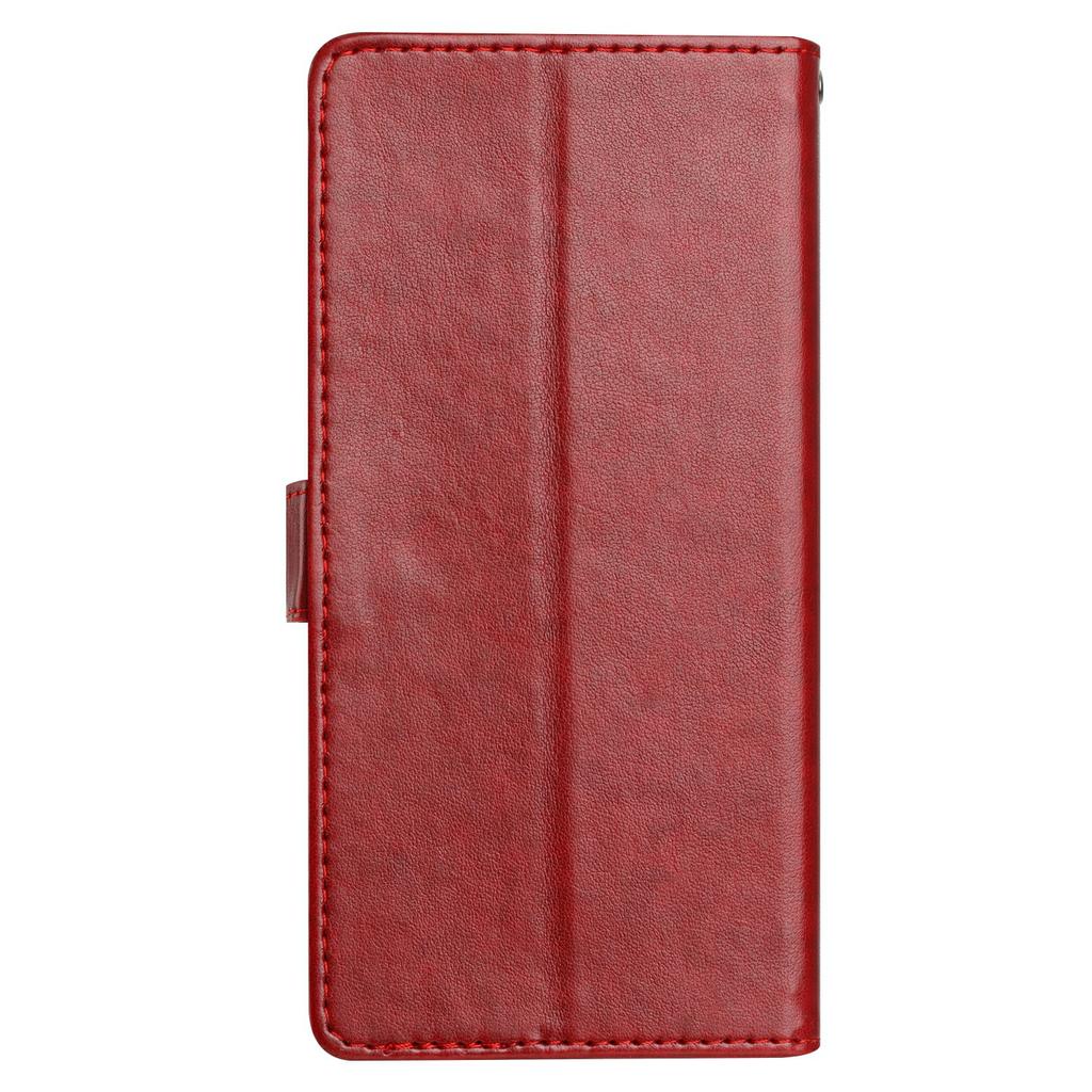 For Motorola Edge 50 Pro 5G Leather Phone Case Wallet Stand Cover with Handy Strap