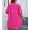 YYFS Completi da Donna Moda Casual Stampa Colore Unico Vita Alta Pantaloncini Sportivi